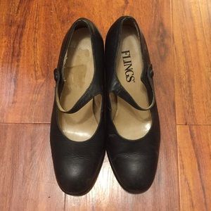 Vintage 1960s Flings Baby Doll Heels